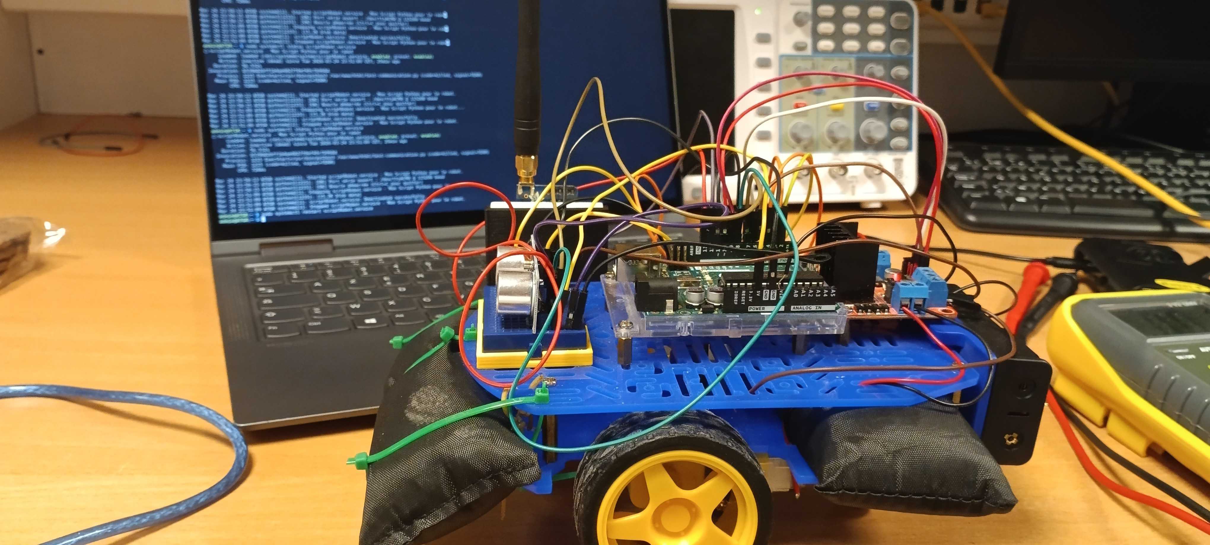 Robot Lora — Châssis et moteurs